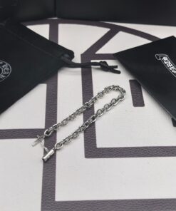 克罗心竹节手链 细版本：升级