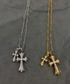 克罗心 真金真钻网红热门款项链_15795