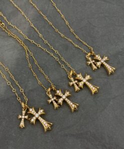 克罗心 真金真钻网红热门款项链