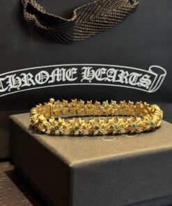 克罗心 真金真钻系列22k镶祖母_4841