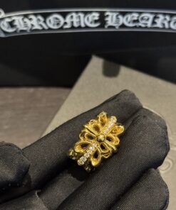 克罗心 真金真钻系列22k镶钻石