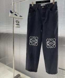 LoewAnagram单宁牛仔裤
