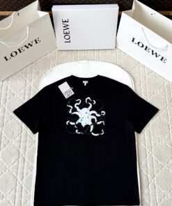 Loewe2025SS八爪鱼印花刺绣短_6791