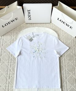 Loewe2025SS八爪鱼印花刺绣短