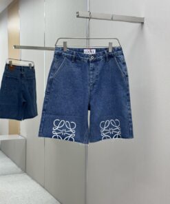 LOEWE  Anagram 单宁牛仔短裤