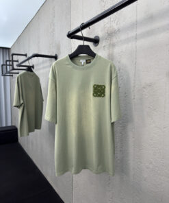 LOEWE毛巾绣花洗水短袖工艺说_648