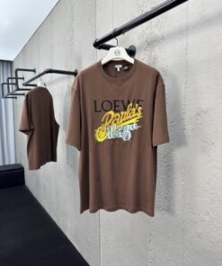 LOEWE夏日系列度假绣花短袖工