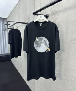 LOEWE月球兔子刺绣短袖工艺说