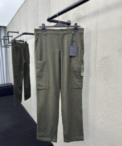 LOUISVUITTON花纱呢料长裤工_14270