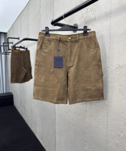 LOUIS VUITTON 棋盘格牛仔短裤_14647