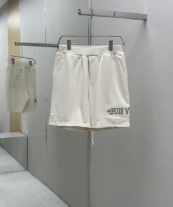 LOUIS VUITTON 字母绣花短裤