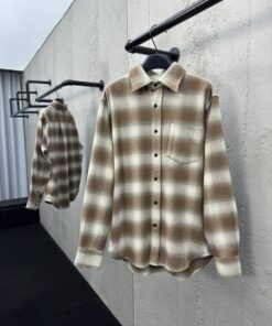 LP法兰绒格子衬衫工艺说明