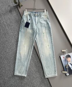 LV2025四季款经典牛仔裤直筒长裤_11856