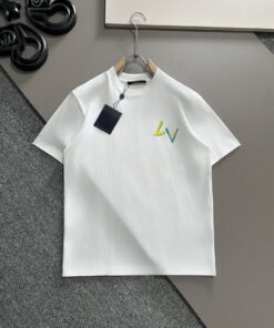 LV2025ss春夏新款棉质圆领短袖T_18007