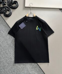 LV2025ss春夏新款棉质圆领短袖T_18008