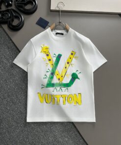 LV2025ss春夏新款棉质圆领短袖T_18017