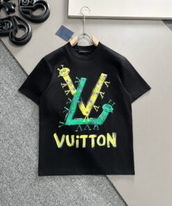 LV2025ss春夏新款棉质圆领短袖T_18018