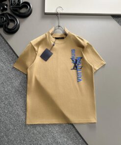 LV2025ss春夏新款棉质圆领短袖T