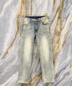 LV2025ss春夏新款修身小脚牛仔