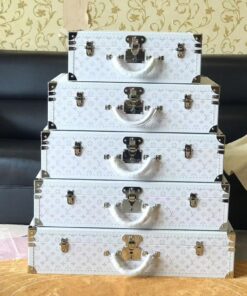 Lv硬箱，lv塔箱，lv摆件，白色塔