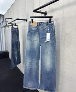 MaisonMargiela纸标做旧牛仔裤