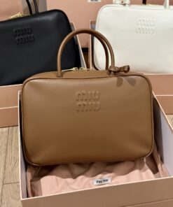 MiuMiU 保龄球公文包  秀款真_5366