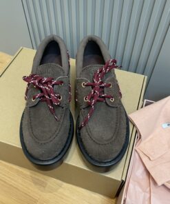 Miu新款厚底乐福鞋~上脚巨巨巨显