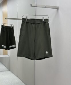 MONCLER联名刺绣棉质短裤面