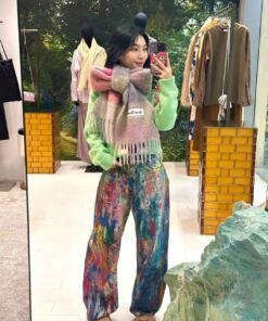 模特图｜油彩裤