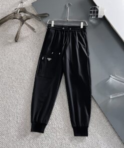 普拉达2025春季新款休闲裤官_15380