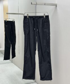 PRADA25SS新款尼龙长裤本款_6018