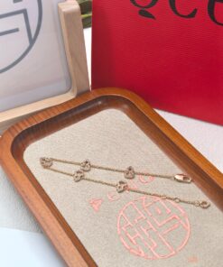 Queelin麒麟五葫芦镂空满钻手链_12398