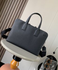 柔软粒面牛皮革 Goya 薄款简约公_5495