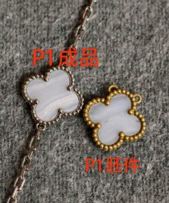 Vca 版本 银色手链 成品细节展示