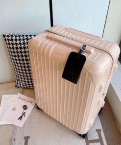 新品rimowa日默瓦花瓣粉行李箱